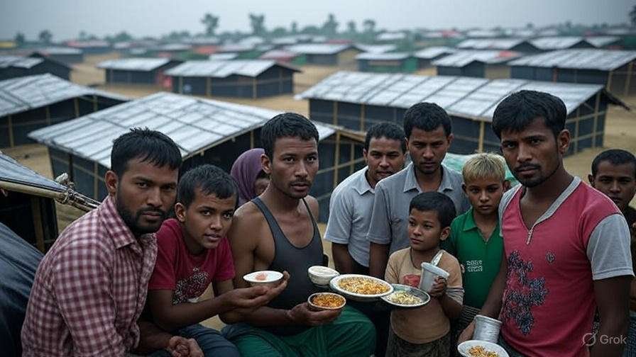 বাংলাদেশে রোহিঙ্গা শরণার্থী সংকট ও আন্তর্জাতিক সহায়তার অভাব