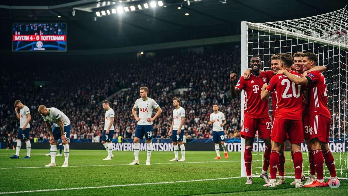 Bayern Thrash Tottenham 4-0: Brutal Friendly Loss Bayern thrash Tottenham 4-0 in a brutal pre-season friendly