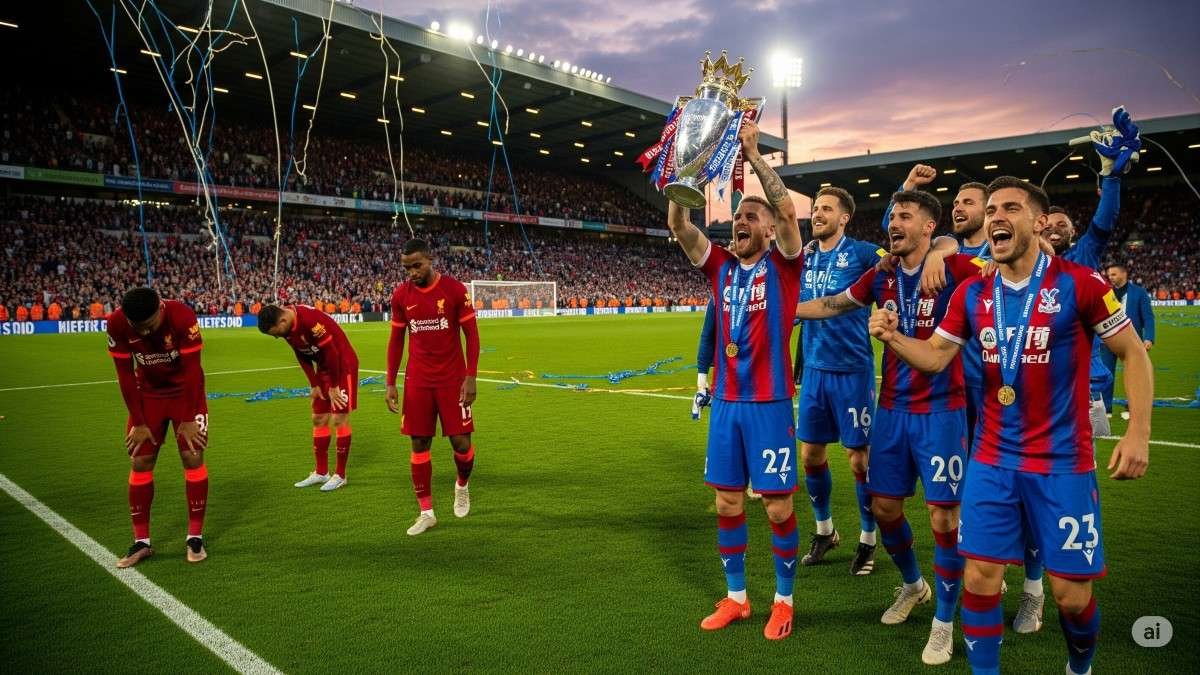Crystal Palace vs Liverpool â 2025 Community Shield Victory Celebration Crystal palace vs liverpool 2025