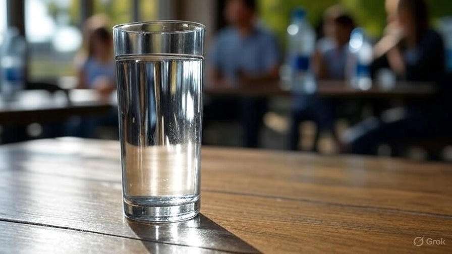 Drinking enough water daily to improve health and hydration