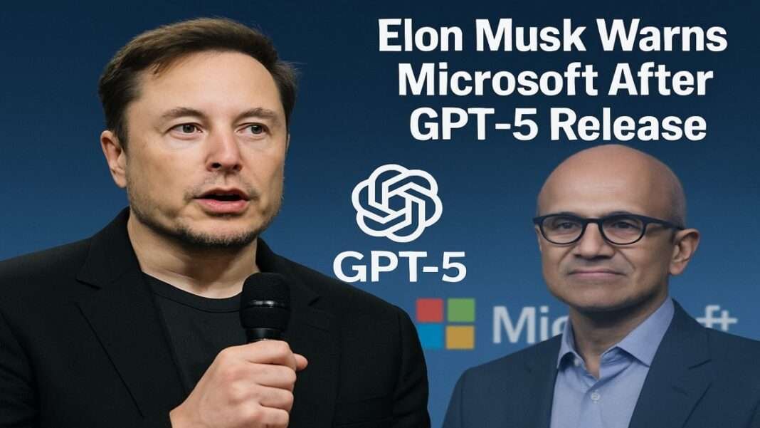 Elon Musk and Satya Nadella face off in OpenAI vs Microsoft GPT-5 conflict