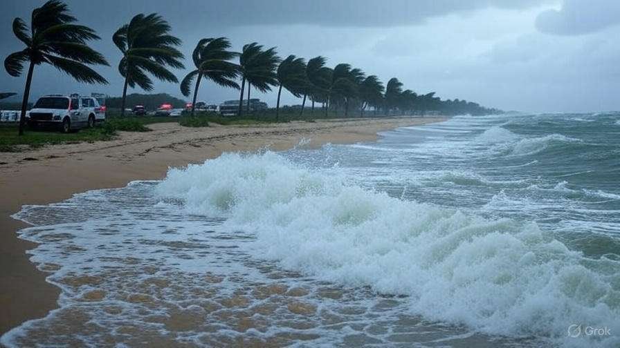 Hurricane Erin slams the North Carolina coast with powerful waves and winds