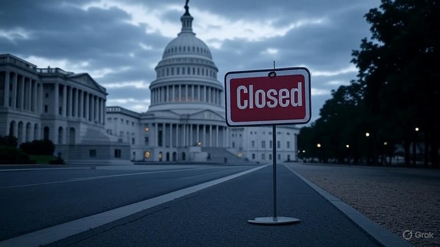 Government Shutdown Risk Looms Again as Washington Gridlock Deepens